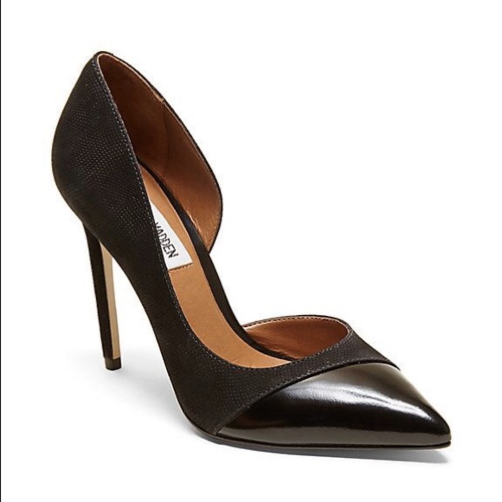 Steve Madden Black Stilettos